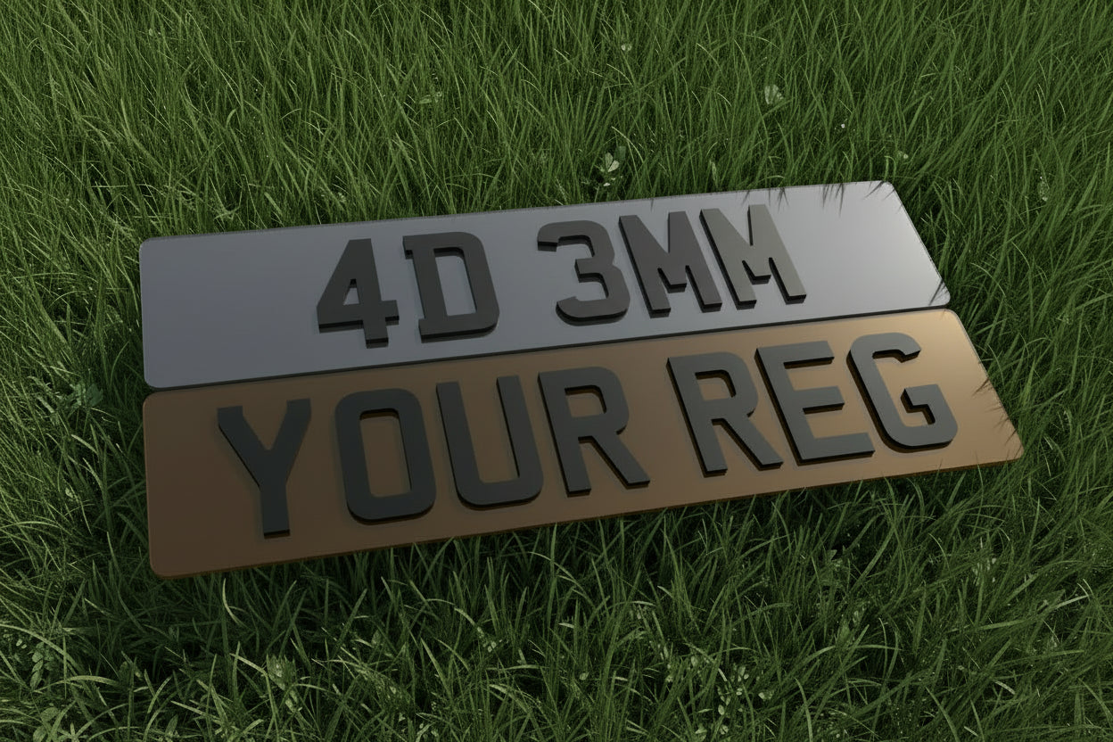 Show Plates - Tinted Plates - Signs