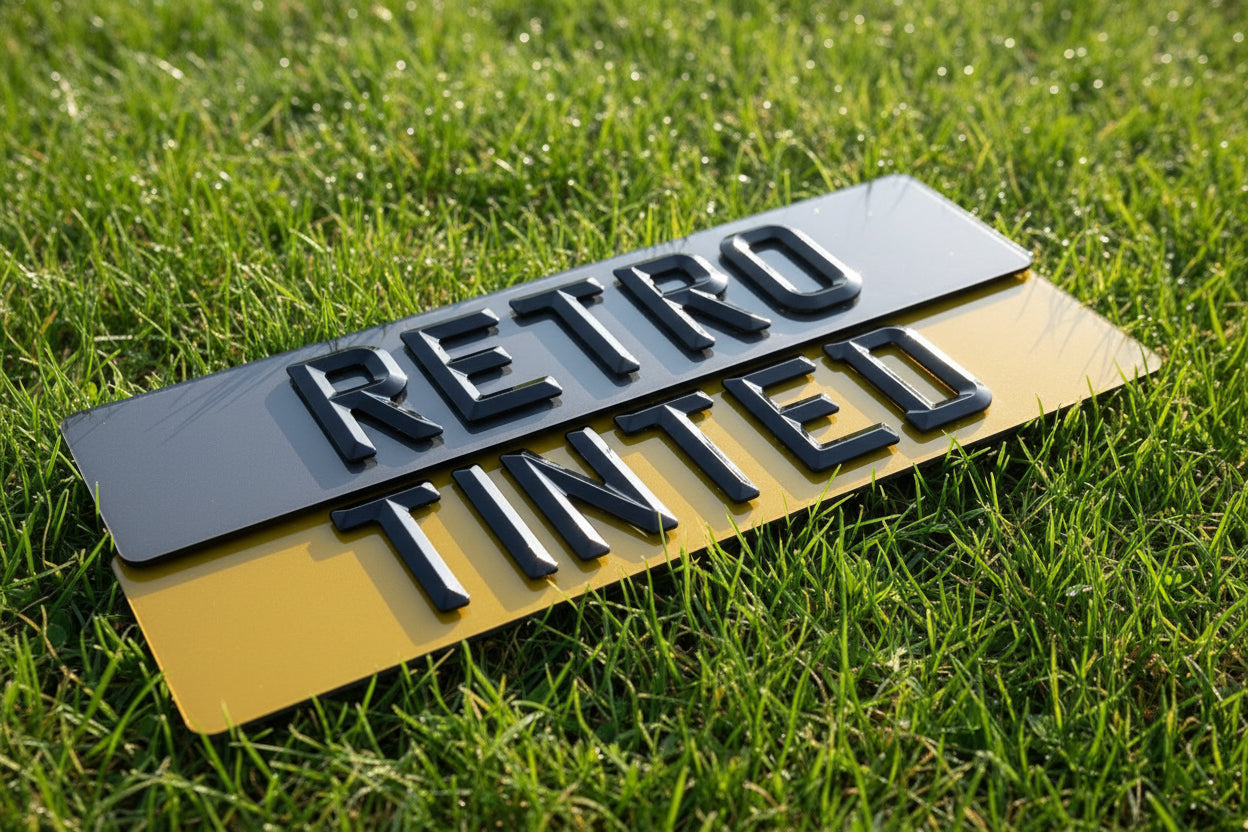 Show Plates - Tinted Plates - Signs